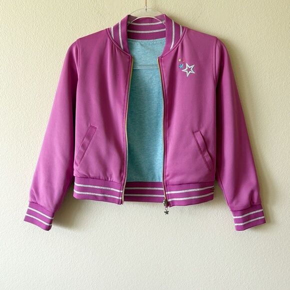 American Girl Truly Me Varsity Bomber Reversible Jacket - Picture 3 of 14